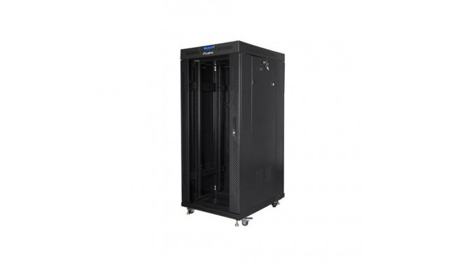 Lanberg FF01-8027-12BL rack cabinet 27U Freestanding rack Black