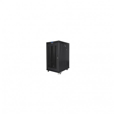 Lanberg FF01-8022-23BL rack cabinet 22U Freestanding rack Black