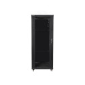 Lanberg FF01-6832-12B rack cabinet 32U Freestanding rack Black