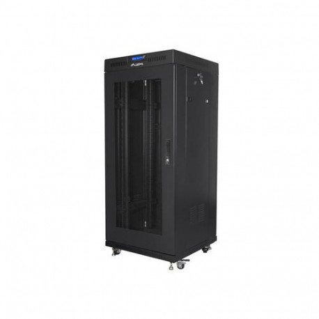 Lanberg FF01-6627-23BL rack cabinet 27U Freestanding rack Black