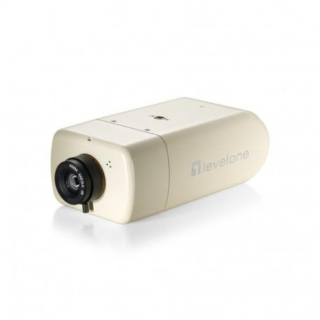 LevelOne Fixed Network Camera, 2-Megapixel, 802.3af PoE, Day &amp; Night