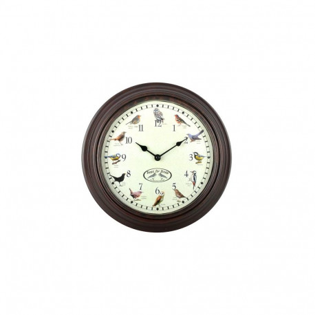 Esschert Design Clock with bird sounds