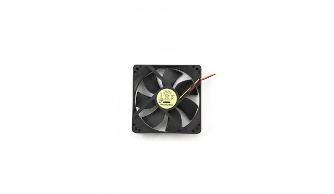 Gembird FANCASE3/BALL computer cooling system Computer case Fan 12 cm Black