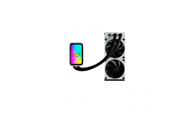 HYTE THICC Q60 Processor Liquid cooling kit 12 cm Black, White 2 pc(s)