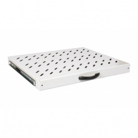 Equip Sliding Shelf 19', 1U, 600MM, Grey
