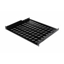 Equip Fixed Shelf 19', 1U, 600MM, Black
