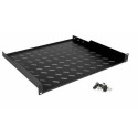 Equip Fixed Shelf 19', 1U, 600MM, Black