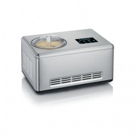 Severin EZ 7406 ice cream maker Compressor ice cream maker 2 L 180 W Stainless steel