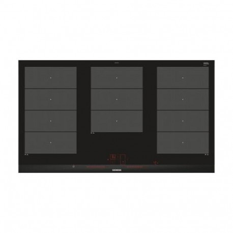 Siemens EX975LXC1E hob Black, Stainless steel Built-in Zone induction hob 5 zone(s)