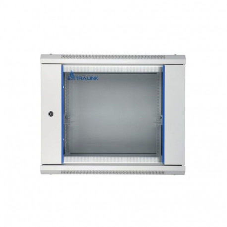 Extralink Rackmount cabinet 9U 600x450 Gray wall mounted