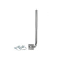 Extralink Balcony handle L250x750 250x750mm, with u-bolts M8, steel, galvanized