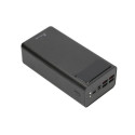 Extralink Powerbank EPB-114 50000 mAh Black Power bank, USB-C