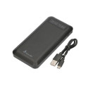 Extralink Powerbank EPB-083 10000mAh Black Power bank, USB-C