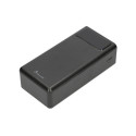 Extralink Powerbank EPB-114 50000 mAh Black Power bank, USB-C