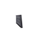 Extralink Shelf 1U 350mm Black 19&quot;, for wall cabinets