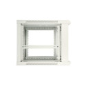 Extralink Rackmount cabinet 9U 600x600 ASP Gray wall mounted, metal door