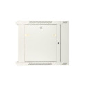Extralink Rackmount cabinet 12U 600x600 AZH Gray wall mounted, swing type
