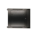 Extralink Rackmount cabinet 12U 600x600 AZH Black wall mounted, swing type