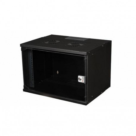 Equip Eco Mount 19' Cabinet, 07U, 540X400MM, RAL9005 Black