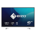 EIZO FlexScan EV4340X-BK LED display 108 cm (42.5&quot;) 3840 x 2160 pixels 4K Ultra HD Black