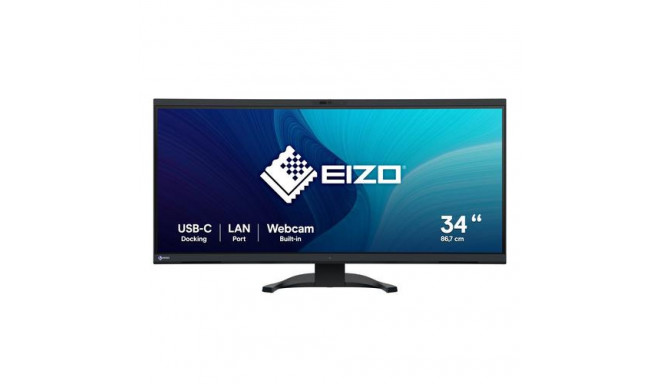 EIZO FlexScan EV3450XC-BK LED display 86.6 cm (34.1&quot;) 3440 x 1440 pixels UltraWide Quad HD 