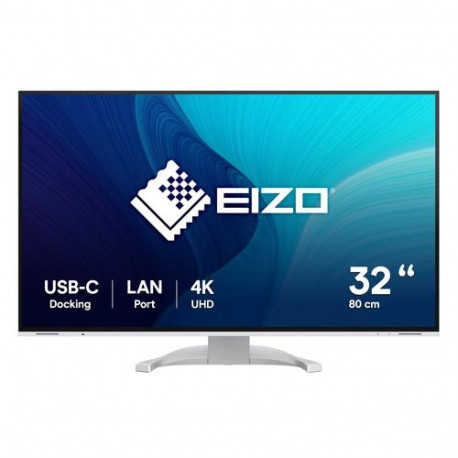 EIZO FlexScan EV3240X-WT computer monitor 80 cm (31.5") 3840 x 2160 pixels 4K Ultra HD LCD 