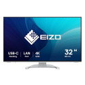 EIZO FlexScan EV3240X-WT LED display 80 cm (31.5&quot;) 3840 x 2160 pixels 4K Ultra HD LCD White