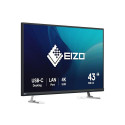 EIZO FlexScan EV4340X-BK LED display 108 cm (42.5&quot;) 3840 x 2160 pixels 4K Ultra HD Black
