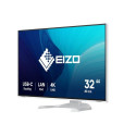 EIZO FlexScan EV3240X-WT LED display 80 cm (31.5&quot;) 3840 x 2160 pixels 4K Ultra HD LCD White
