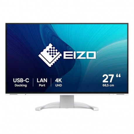 EIZO FlexScan EV2740X-WT computer monitor 68.6 cm (27") 3840 x 2160 pixels 4K Ultra HD LCD 