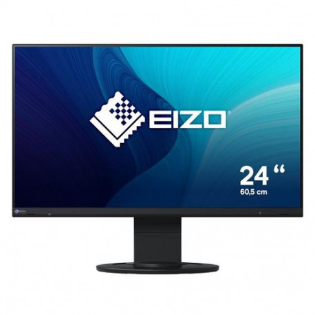 EIZO FlexScan EV2460-BK computer monitor 60.5 cm (23.8") 1920 x 1080 pixels Full HD LCD Bla