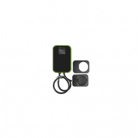 Green Cell EV15RFID electric vehicle charging station Black Aluminium Wall 3 Built-in display LCD