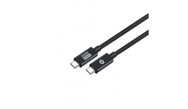Conceptronic ETTA04B12 USB 4.0 Gen 3 C-C PD 3.1 240W Cable 1.2M, 48V 5A, 40Gbps, E-Mark