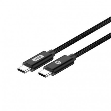 Conceptronic ETTA03B12 USB C-C PD 3.1 240W Fast Charging Cable 1.2M, 48V 5A, 480Mbps, E-Mark