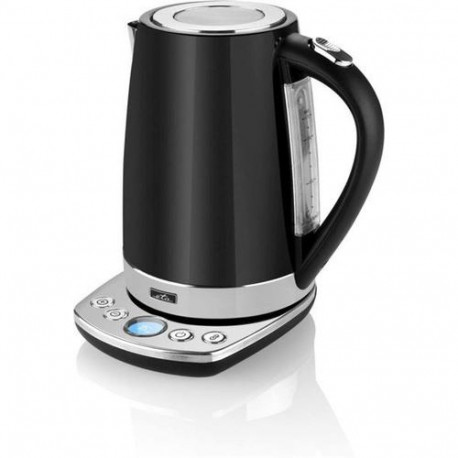 Eta ETA158790000 electric kettle 1.7 L 2200 W Black, Stainless steel