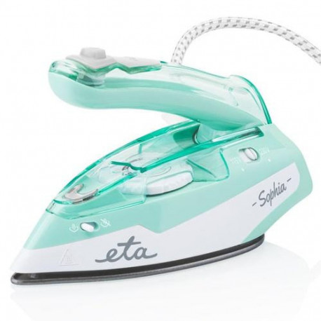 Eta Sophia Steam iron Ceramic soleplate 1100 W Turquoise, White