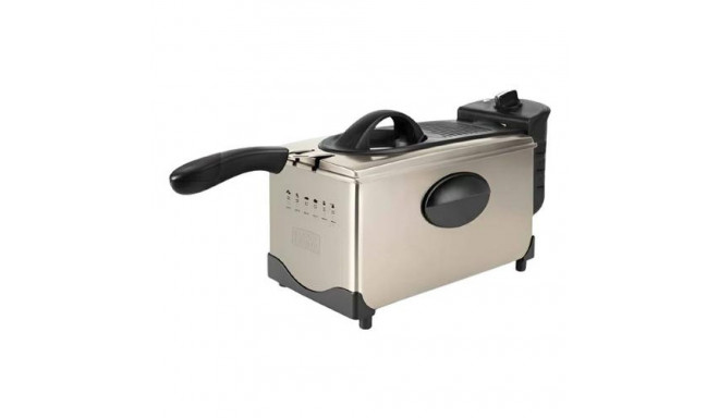 Black &amp; Decker BXDF2100E Single 3 L Stand-alone 2100 W Deep fryer Black, Stainless steel