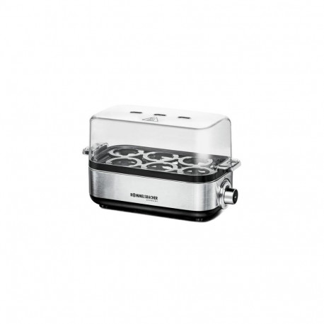 Rommelsbacher ER 600 egg cooker 6 egg(s) 400 W Stainless steel, Transparent