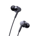 Baseus ENCOK HZ11 3.5MM MİKROFONLU KULAKLIK-SİYAH headphones/headset Wired In-ear Calls/Music/Sport/