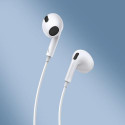 Baseus C17 Headset Wired In-ear Calls/Music USB Type-C White
