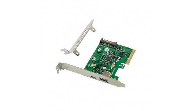 Conceptronic EMRICK USB 3.2 Gen 2 PCIe Card, 1-Port USB-C &amp; 1-Port USB-A