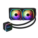Enermax ELC-AQFA240-SQA computer cooling system Processor Liquid cooling kit 12 cm Black 1 pc(s)
