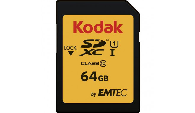 Emtec EKMSD64GXC10K memory card 64 GB SDXC UHS-I Class 10