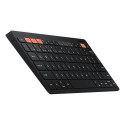 Samsung EJ-B3400BBGGDE mobile device keyboard QWERTZ German Bluetooth Black