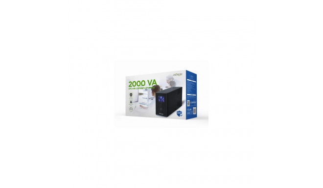 Gembird EG-UPS-035 uninterruptible power supply (UPS) Line-Interactive 2 kVA 1200 W 5 AC outlet(s)