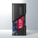 Axagon EEM2-SB2 storage drive enclosure SSD enclosure Black M.2