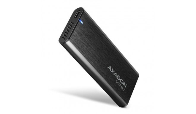 Axagon EEM2-SBC externes Gehäuse für M.2 SSDs USB-C 3.2 Gen 2 - schwarz SSD enclosure Black