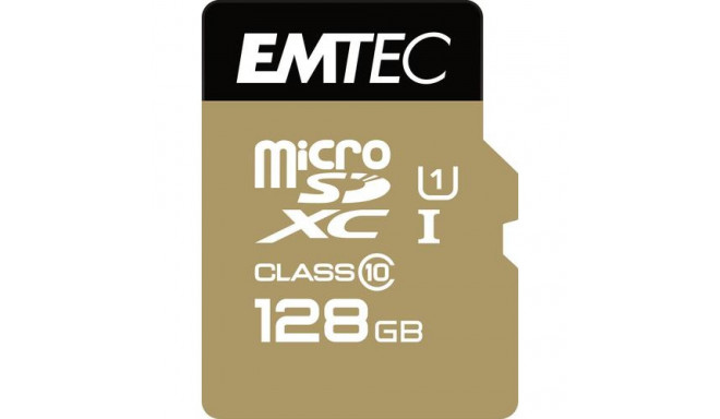 Emtec microSD Class10 Gold+ 128GB