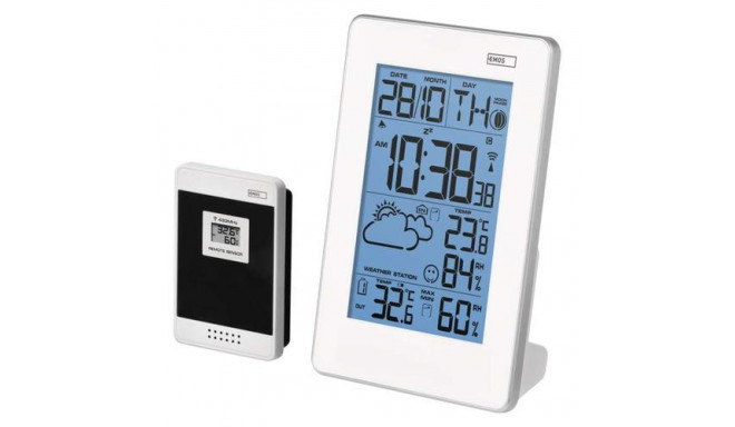 Emos E3003 digital weather station White LED Battery