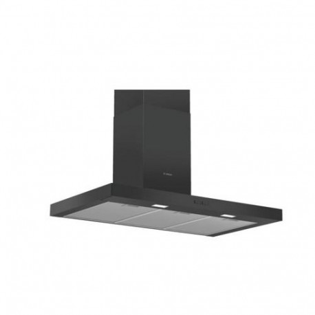 Bosch Serie 2 DWB96BC60 cooker hood Wall-mounted Black B 619 m³/h